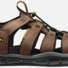 Sandaal Keen Men Clearwater CNX Leather Dark Earth Black -Hanwag Winkel 1 1013106 P PDP