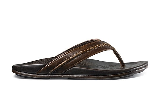 OluKai Mea Ola Men Slipper Dark Java 3 OluKai Mea Ola Men Slipper Dark Java