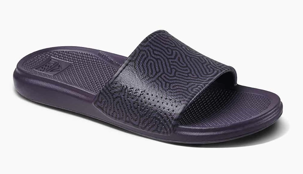 Slipper Reef Men Oasis Slide Mason Purple Coral 3 Slipper Reef Men Oasis Slide Mason Purple Coral