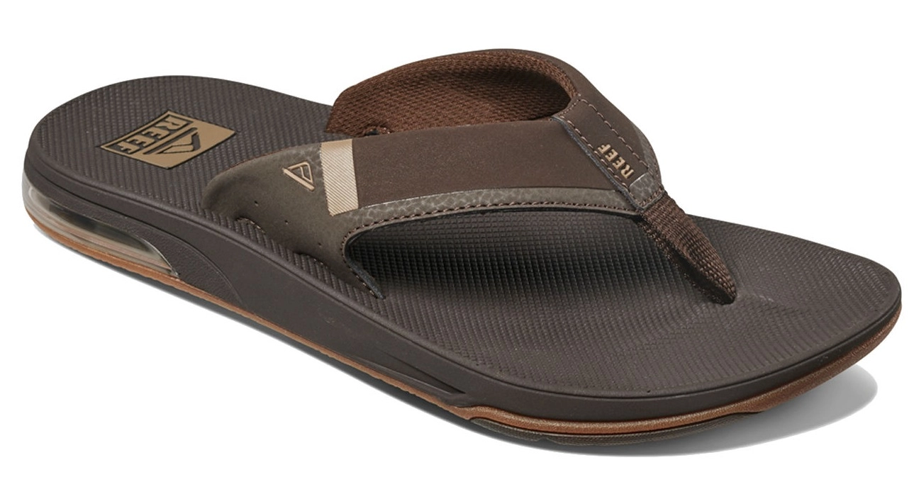 Slipper Reef Men Fanning Low Brown 3 Slipper Reef Men Fanning Low Brown