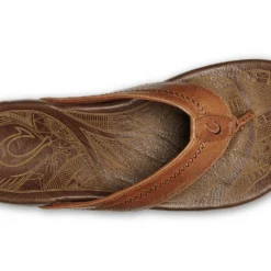 Slipper OluKai Men Hiapo Rum Dark Wood -Hanwag Winkel 10101 SK63 002 M Hiapo RumDkw