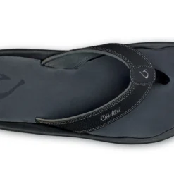 OluKai Ohana Men Slipper Black 7 OluKai Ohana Men Slipper Black -Hanwag Winkel 10110 4042 M Ohana BlkDks T
