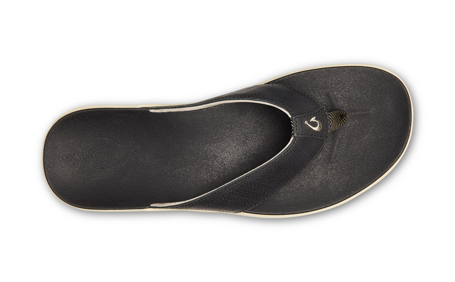 Slipper OluKai Men Alania Black Black 4 Slipper OluKai Men Alania Black Black - Afbeelding 2