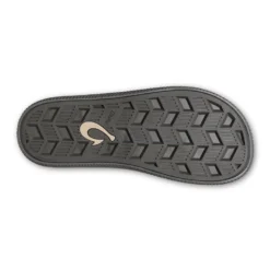 Slipper OluKai Men Ulele Dark Shadow Black -Hanwag Winkel 10435 6C40 005 M Ulele DksBlk 1024x1024