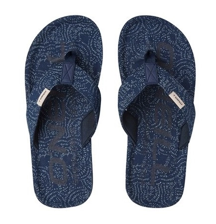 Slipper Oneill Men Chad Fabric Sandals Blue Print 3 Slipper Oneill Men Chad Fabric Sandals Blue Print