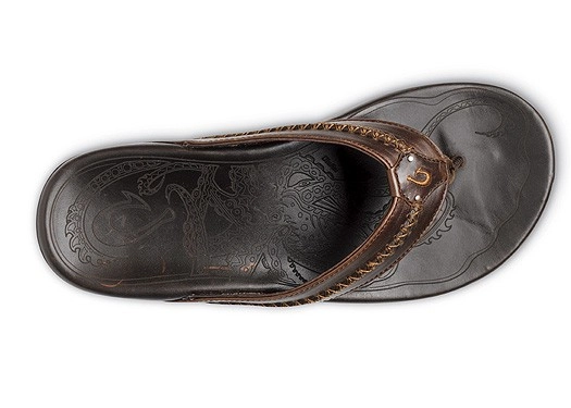OluKai Mea Ola Men Slipper Dark Java 4 OluKai Mea Ola Men Slipper Dark Java - Afbeelding 2