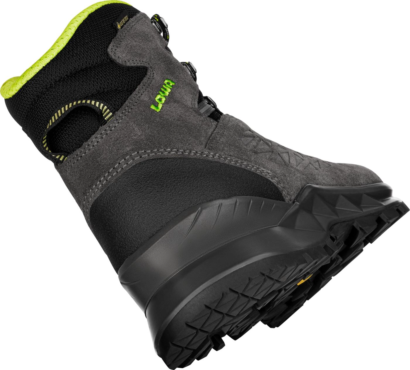 Wandelschoen Lowa Men Explorer II GTX Mid Anthracite Lime 4 Wandelschoen Lowa Men Explorer II GTX Mid Anthracite Lime - Afbeelding 2