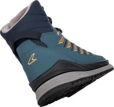 Wandelschoen Lowa Men Axos GTX Mid Steelblue Orange 4 Wandelschoen Lowa Men Axos GTX Mid Steelblue Orange - Afbeelding 2