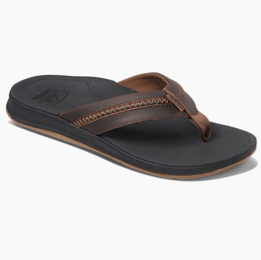 Slipper Reef Men Leather Ortho-Bounce Coast Black Brown -Hanwag Winkel 2 RF0A3YKRBKB Main 28129 1920x19202028129