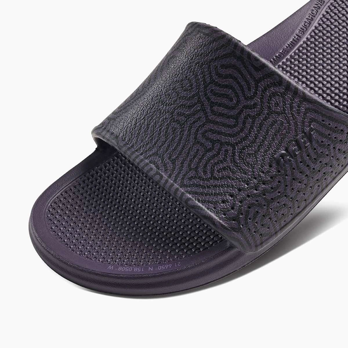 Slipper Reef Men Oasis Slide Mason Purple Coral 4 Slipper Reef Men Oasis Slide Mason Purple Coral - Afbeelding 2