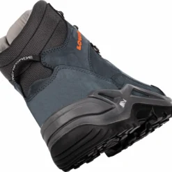 Wandelschoen Lowa Men Renegade LL Mid Darkblue Orange -Hanwag Winkel 310845 6720 renegade ll mid 2022 back rotated 1