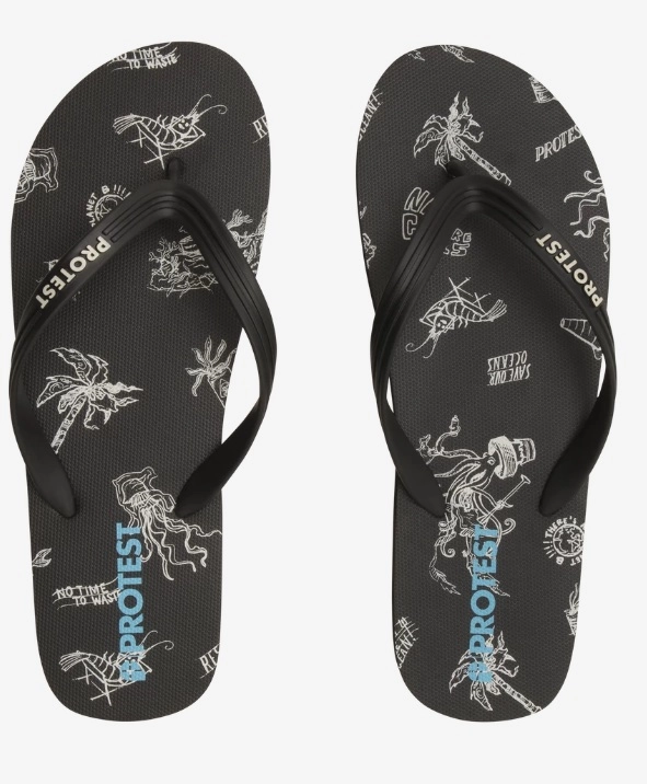 Slipper Protest Men Vitaly Slaps True Black 3 Slipper Protest Men Vitaly Slaps True Black