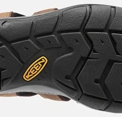 Sandaal Keen Men Clearwater CNX Leather Dark Earth Black -Hanwag Winkel 4 1013106 OS PDP