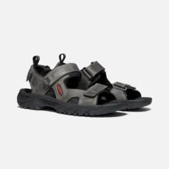 Sandaal Keen Men Targhee III Open Toe Sandal Grey Black -Hanwag Winkel 4 1022424 PLA PDP
