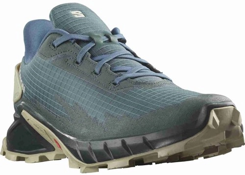 Trailrunning Schoen Salomon Men Alphacross 4 Stargazer Carbon Moss 5 Trailrunning Schoen Salomon Men Alphacross 4 Stargazer Carbon Moss - Afbeelding 3