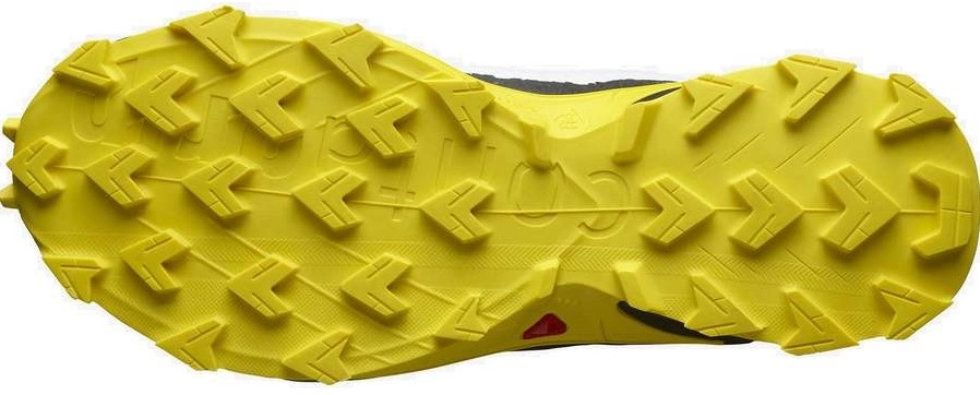 Trailrunning Schoen Salomon Men Alphacross 4 White Black Empire Yellow 6 Trailrunning Schoen Salomon Men Alphacross 4 White Black Empire Yellow - Afbeelding 4