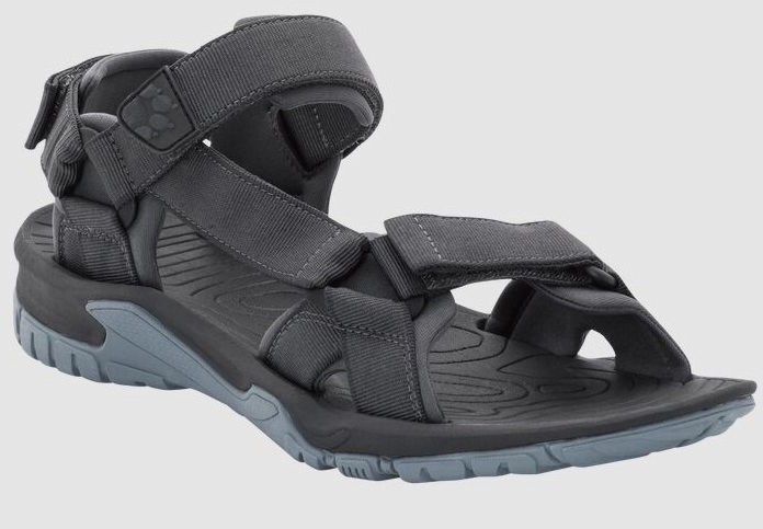 Sandaal Jack Wolfskin Men Lakewood Ride Ebony 3 Sandaal Jack Wolfskin Men Lakewood Ride Ebony