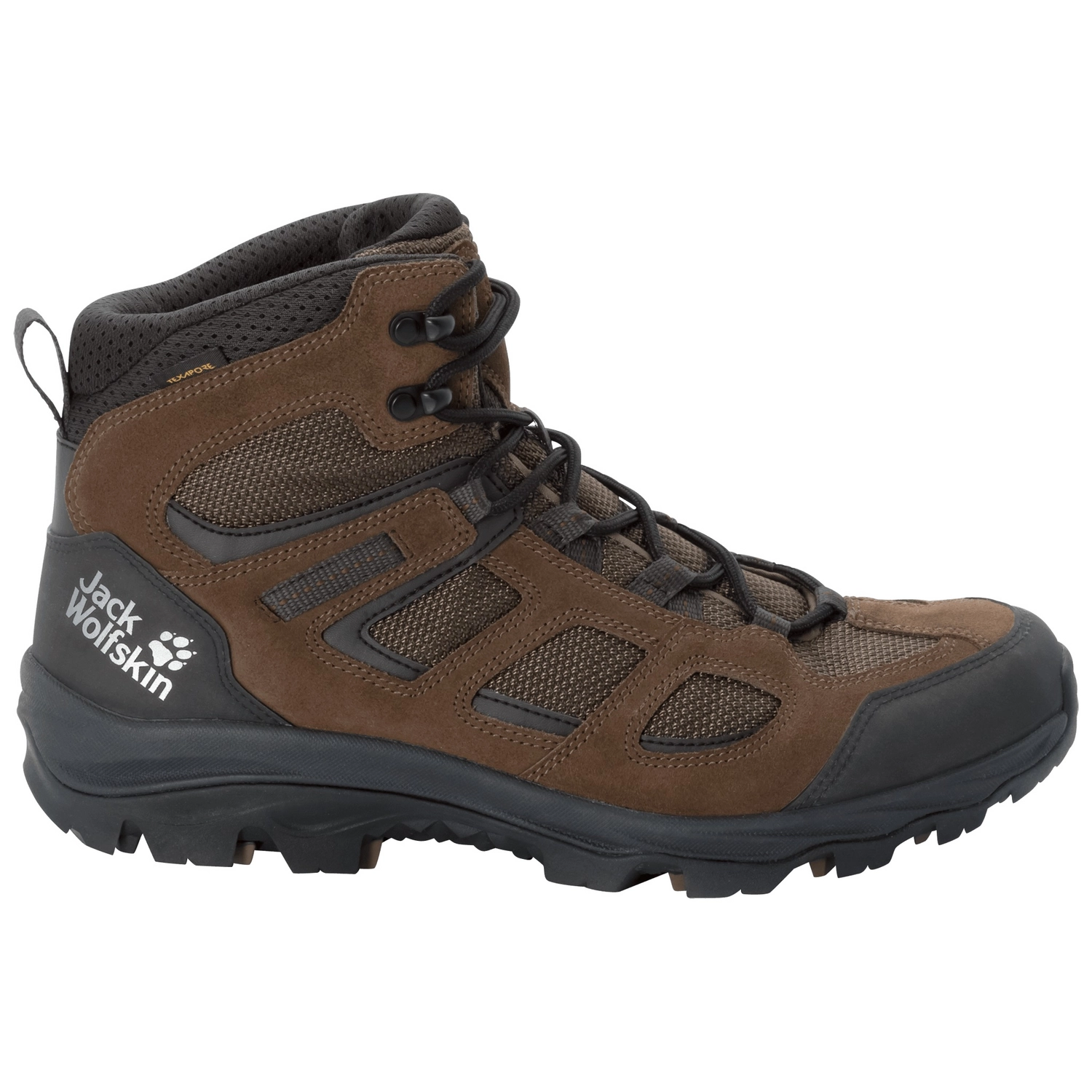 Wandelschoen Jack Wolfskin Men Vojo 3 Texapore Mid Brown Phantom 3 Wandelschoen Jack Wolfskin Men Vojo 3 Texapore Mid Brown Phantom