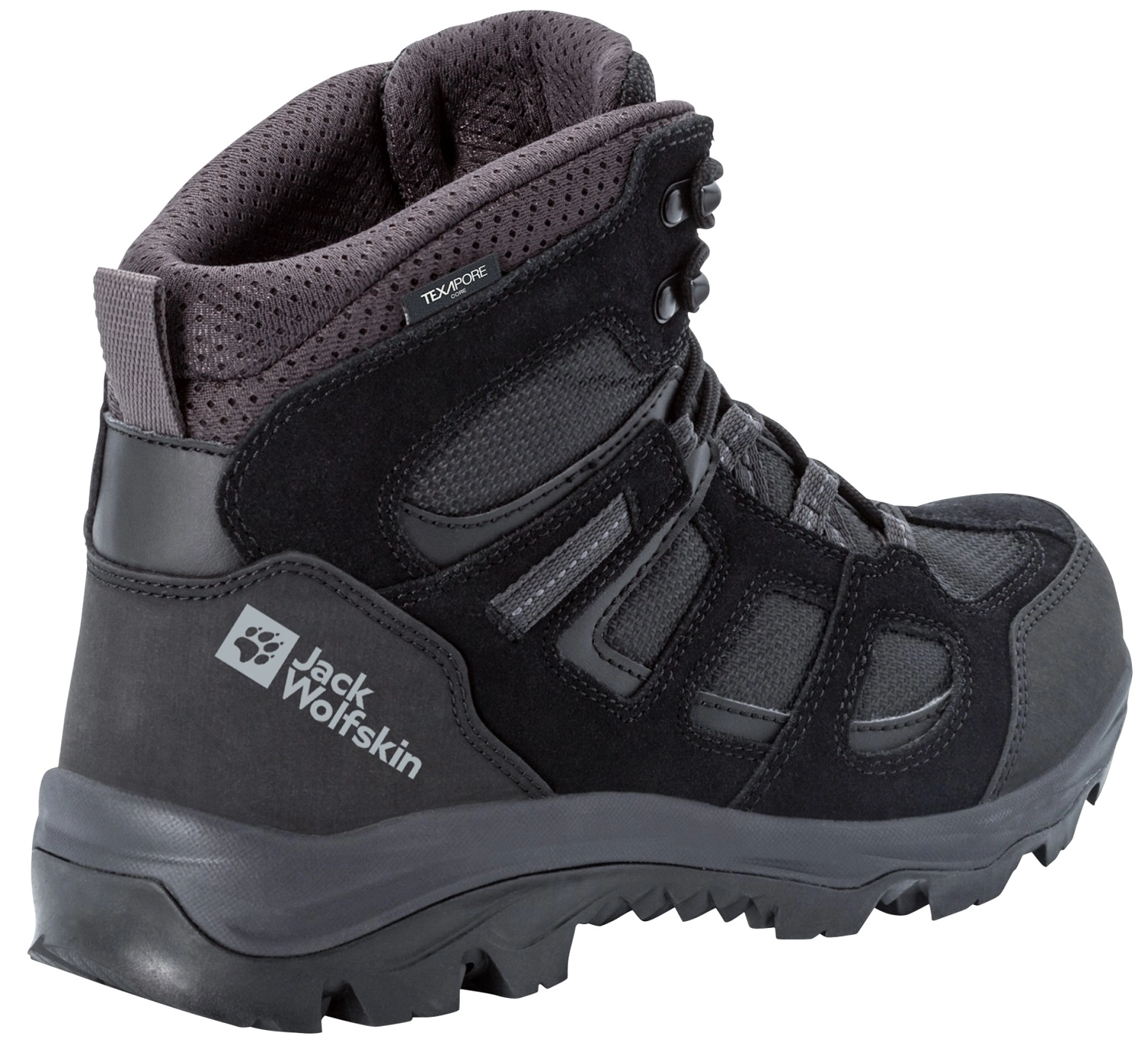 Wandelschoen Jack Wolfskin Men Vojo 3 Texapore Mid Black 5 Wandelschoen Jack Wolfskin Men Vojo 3 Texapore Mid Black - Afbeelding 3