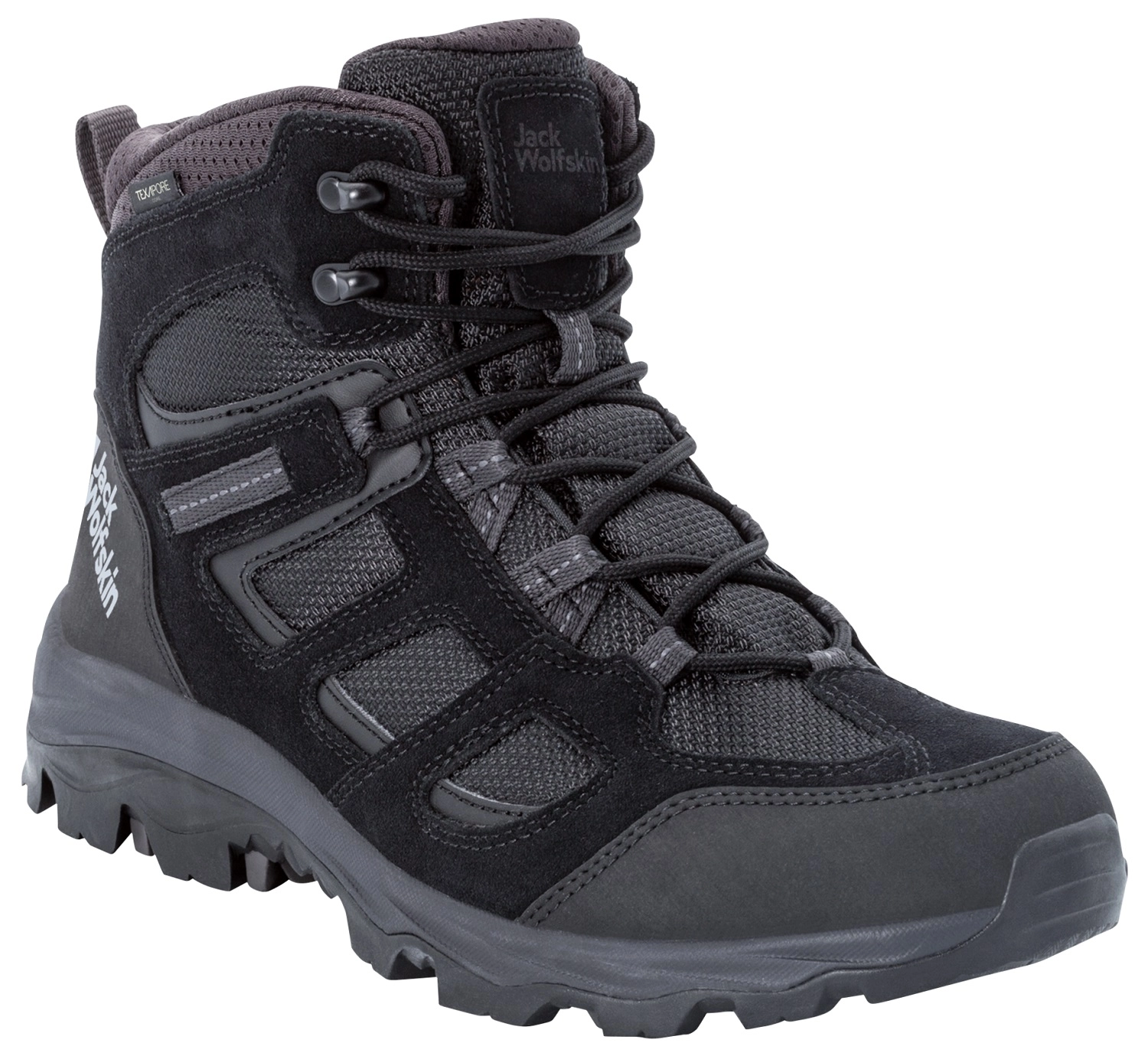 Wandelschoen Jack Wolfskin Men Vojo 3 Texapore Mid Black 6 Wandelschoen Jack Wolfskin Men Vojo 3 Texapore Mid Black - Afbeelding 4