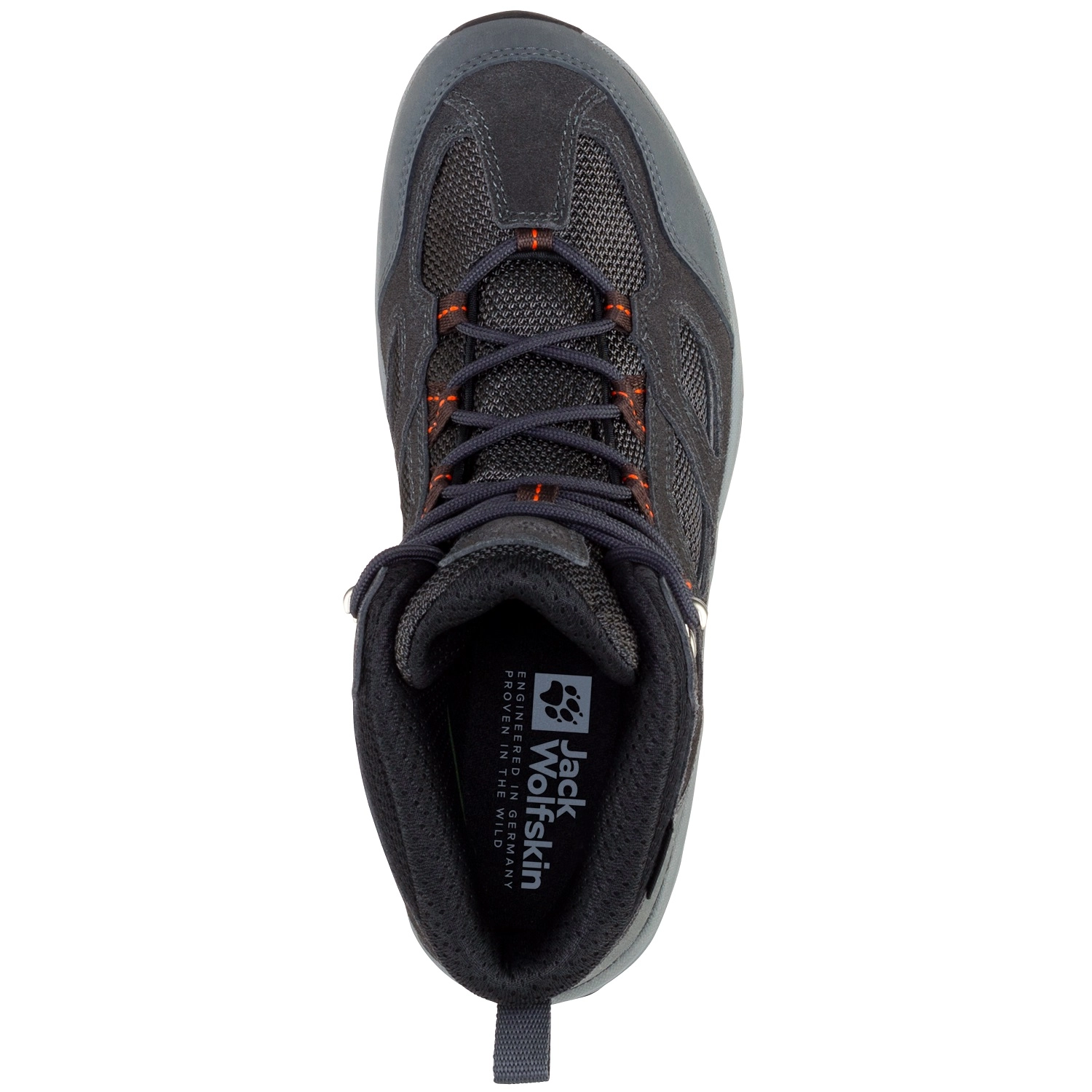 Wandelschoen Jack Wolfskin Men Vojo 3 Texapore Mid Grey Orange 8 Wandelschoen Jack Wolfskin Men Vojo 3 Texapore Mid Grey Orange - Afbeelding 6