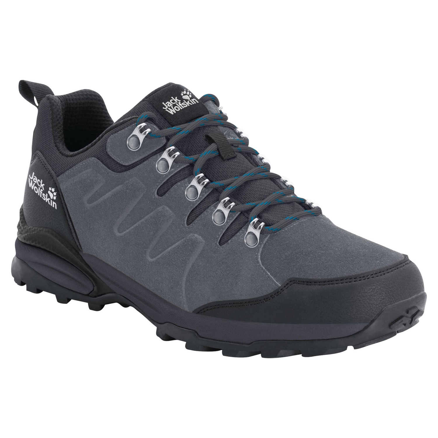 Wandelschoen Jack Wolfskin Men Refugio Texapore Low Grey Black 3 Wandelschoen Jack Wolfskin Men Refugio Texapore Low Grey Black