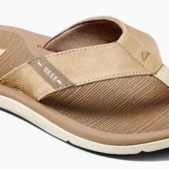 Slipper Reef Men Santa Ana Tan Topo