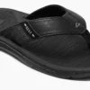 Slipper Reef Men Santa Ana All Black