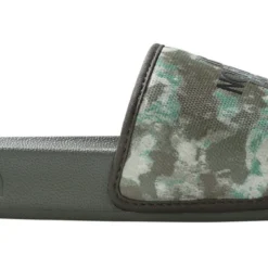 Slipper The North Face Men Base Camp Slide III Military Olive Stippled Camo Print TNF Black