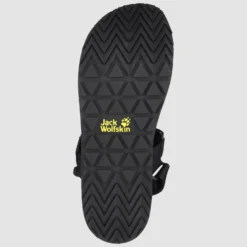 Sandaal Jack Wolfskin Men Outfresh Sandal Black Light Grey -Hanwag Winkel 5 4039441 6078 5 outfresh sandal m black light grey 7