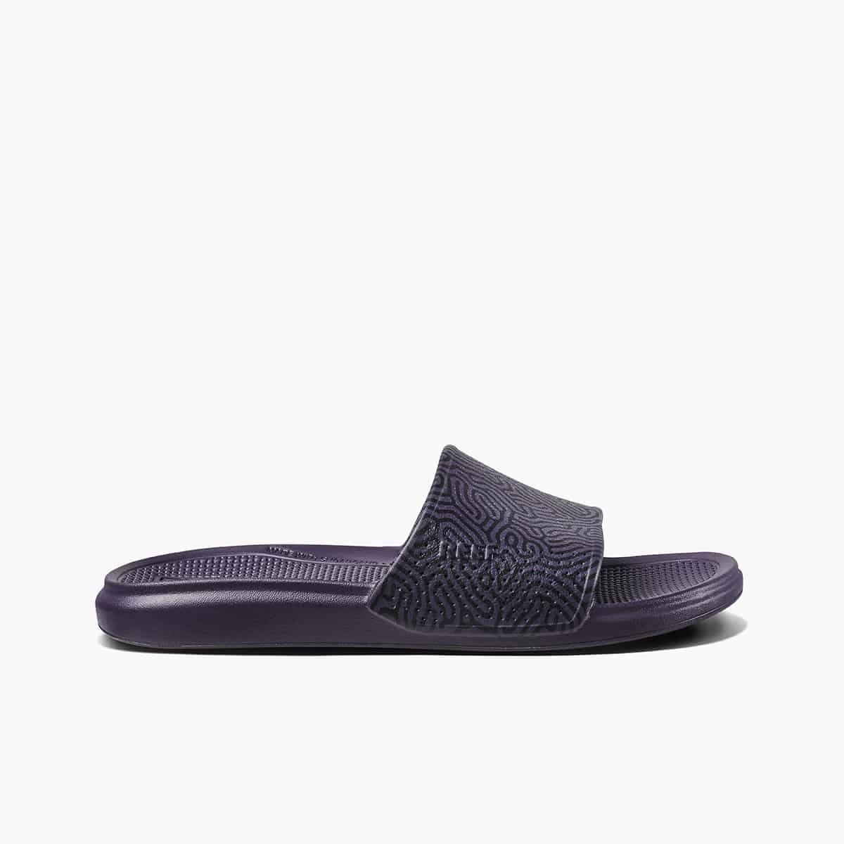 Slipper Reef Men Oasis Slide Mason Purple Coral 7 Slipper Reef Men Oasis Slide Mason Purple Coral - Afbeelding 5