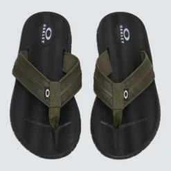 Slipper Oakley Men Pier Ellipse Flip Flop New Dark Brush -Hanwag Winkel 5 rtuturu
