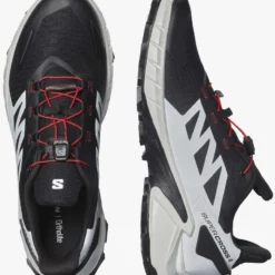 Trailrunning Schoen Salomon Men Supercross 4 Black White Fiery Red 14 Trailrunning Schoen Salomon Men Supercross 4 Black White Fiery Red -Hanwag Winkel 5 salomon supercross 4 black white fiery red 4