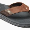 Slipper Reef Men Santa Ana Grey Tan