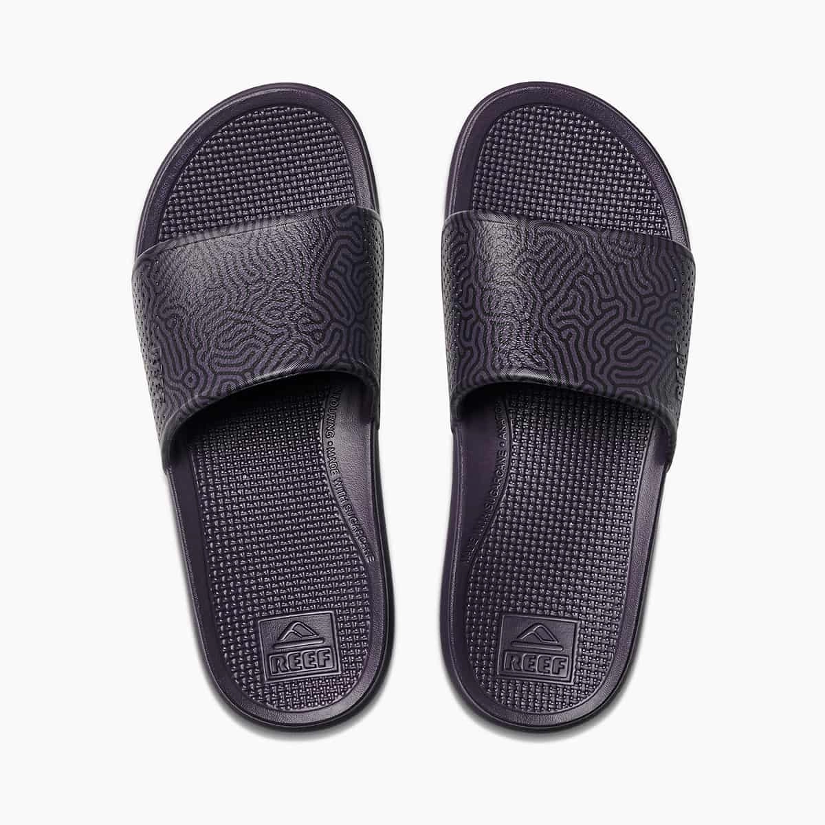 Slipper Reef Men Oasis Slide Mason Purple Coral 8 Slipper Reef Men Oasis Slide Mason Purple Coral - Afbeelding 6