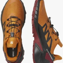 Trailrunning Schoen Salomon Men Supercross 4 Marmalade Black Biking Red -Hanwag Winkel 7 salomon supercross 4 marmalade black biking red 6