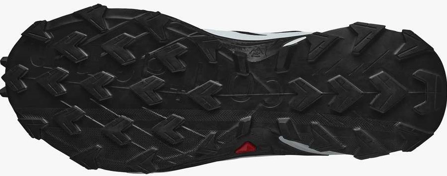 Trailrunning Schoen Salomon Men Supercross 4 Black White Fiery Red 10 Trailrunning Schoen Salomon Men Supercross 4 Black White Fiery Red - Afbeelding 8