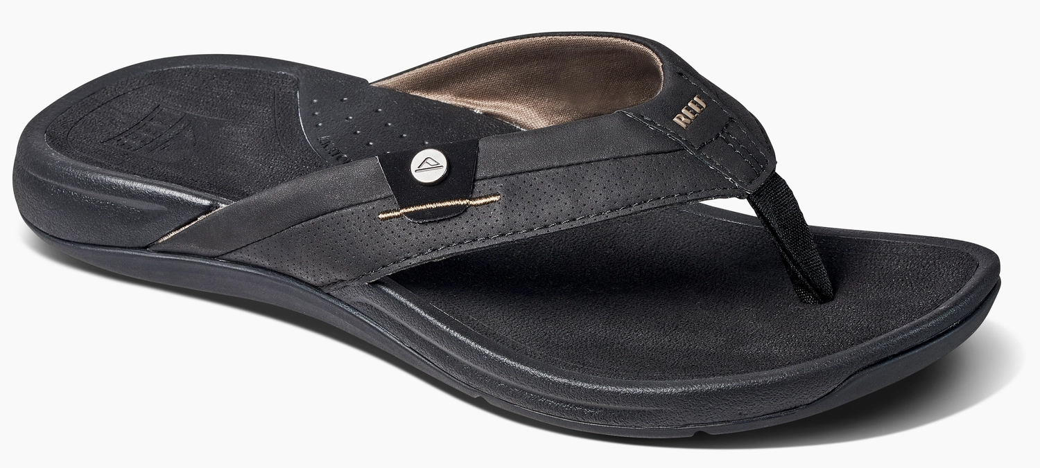 Slipper Reef Men Pacific Black Brown 3 Slipper Reef Men Pacific Black Brown