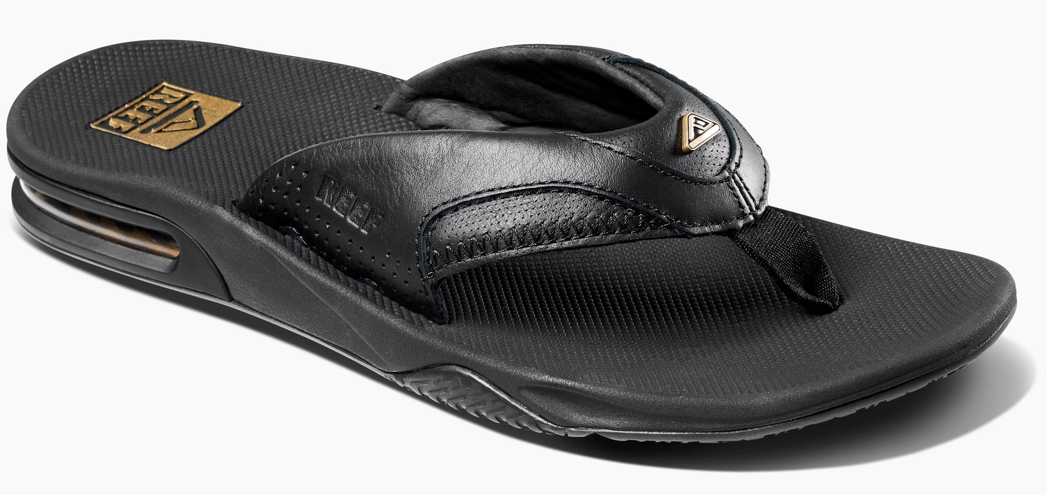 Slipper Reef Men Leather Fanning Lux Abyss 3 Slipper Reef Men Leather Fanning Lux Abyss