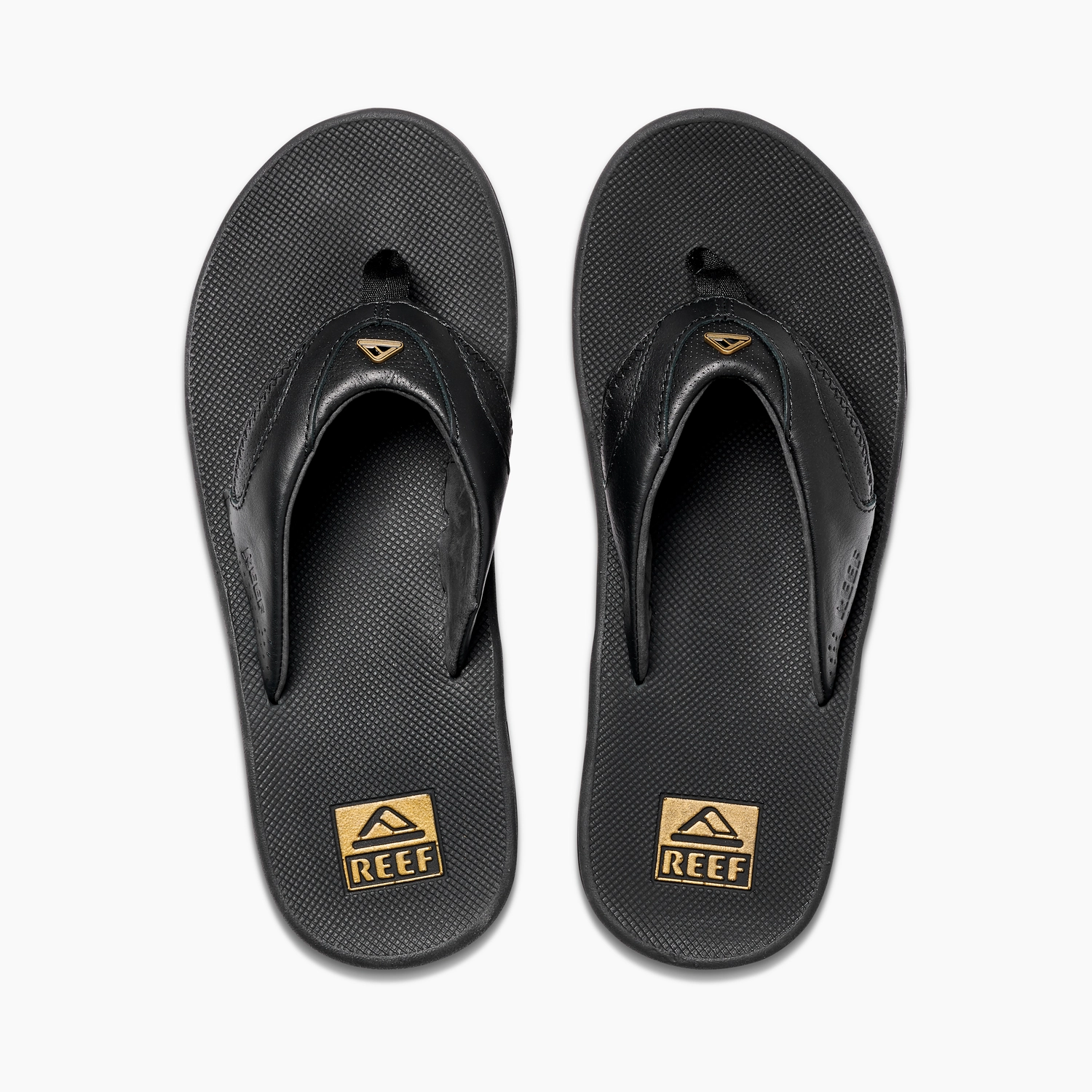 Slipper Reef Men Leather Fanning Lux Abyss 6 Slipper Reef Men Leather Fanning Lux Abyss - Afbeelding 4