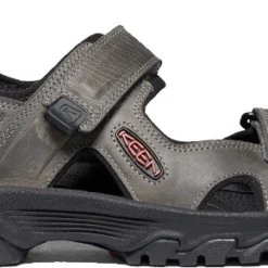 Sandaal Keen Men Targhee III Open Toe Sandal Grey Black