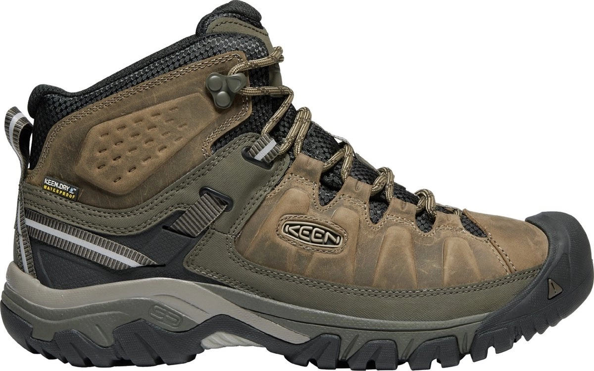Wandelschoen Keen Men Targhee III Mid Waterproof M-Bungee Cord Black 3 Wandelschoen Keen Men Targhee III Mid Waterproof M-Bungee Cord Black