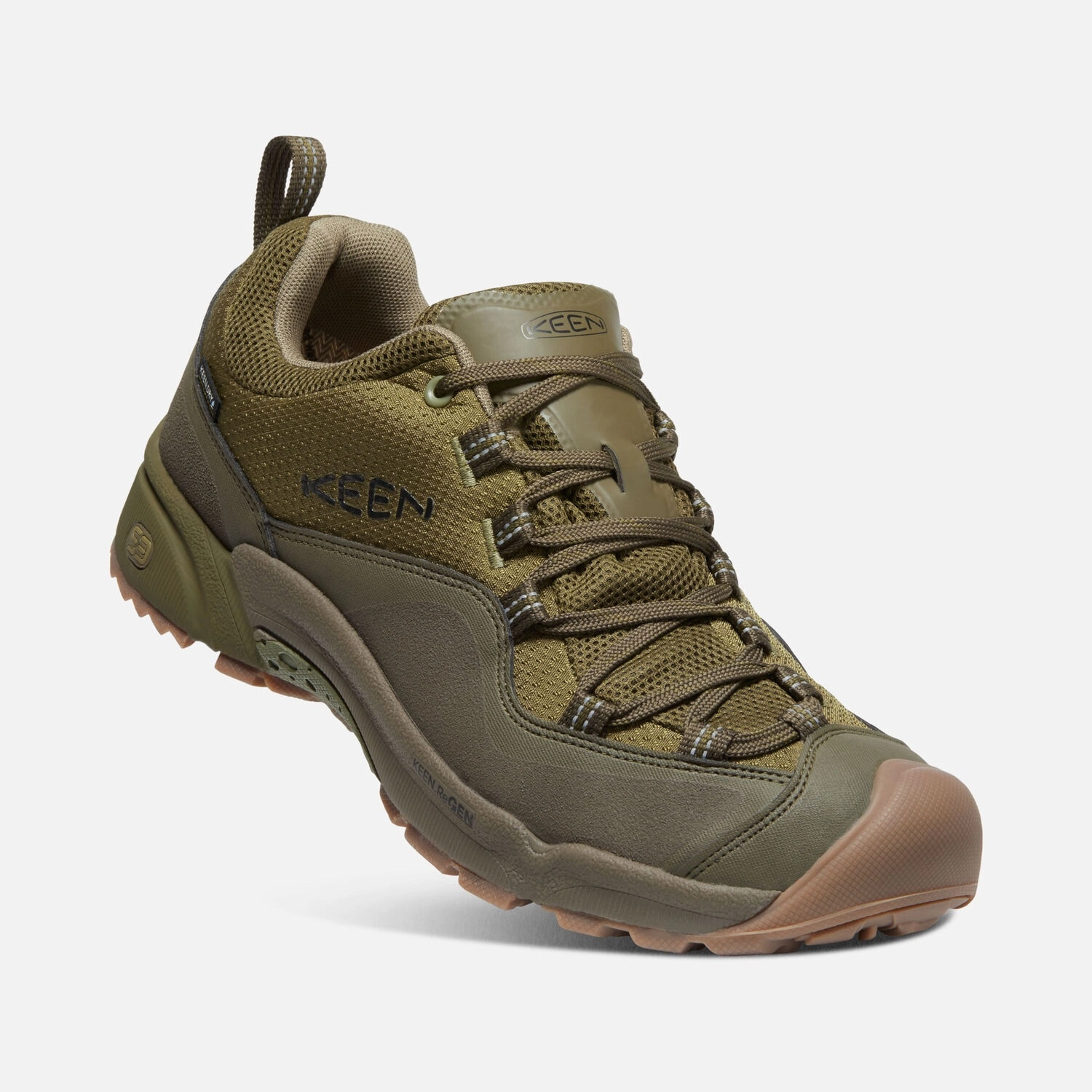 Wandelschoen Keen Men Wasatch Crest Waterproof M-Olive Drab Dark Olive 6 Wandelschoen Keen Men Wasatch Crest Waterproof M-Olive Drab Dark Olive - Afbeelding 4