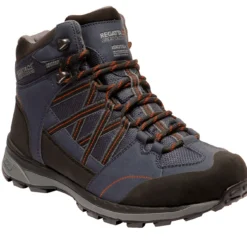 Wandelschoen Men Regatta Samaris Mid II Navy Burnt Salmon