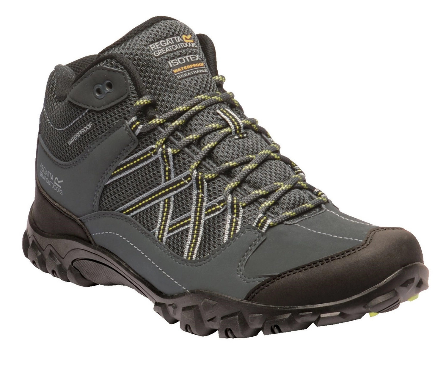 Wandelschoen Men Regatta Edgepoint Mid WP Briar Lime Punch 3 Wandelschoen Men Regatta Edgepoint Mid WP Briar Lime Punch