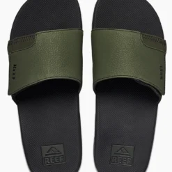 Slipper Reef Men Fanning Slide Dark Olive -Hanwag Winkel ci8475t