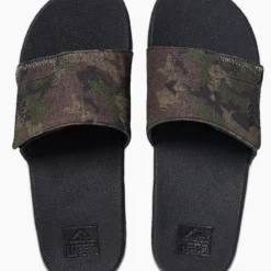 Slipper Reef Men Fanning Slide Olive Camo -Hanwag Winkel ci8477t1100x