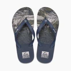 Slipper Reef Men Seaside Prints Deep Water Palm -Hanwag Winkel cj0310t