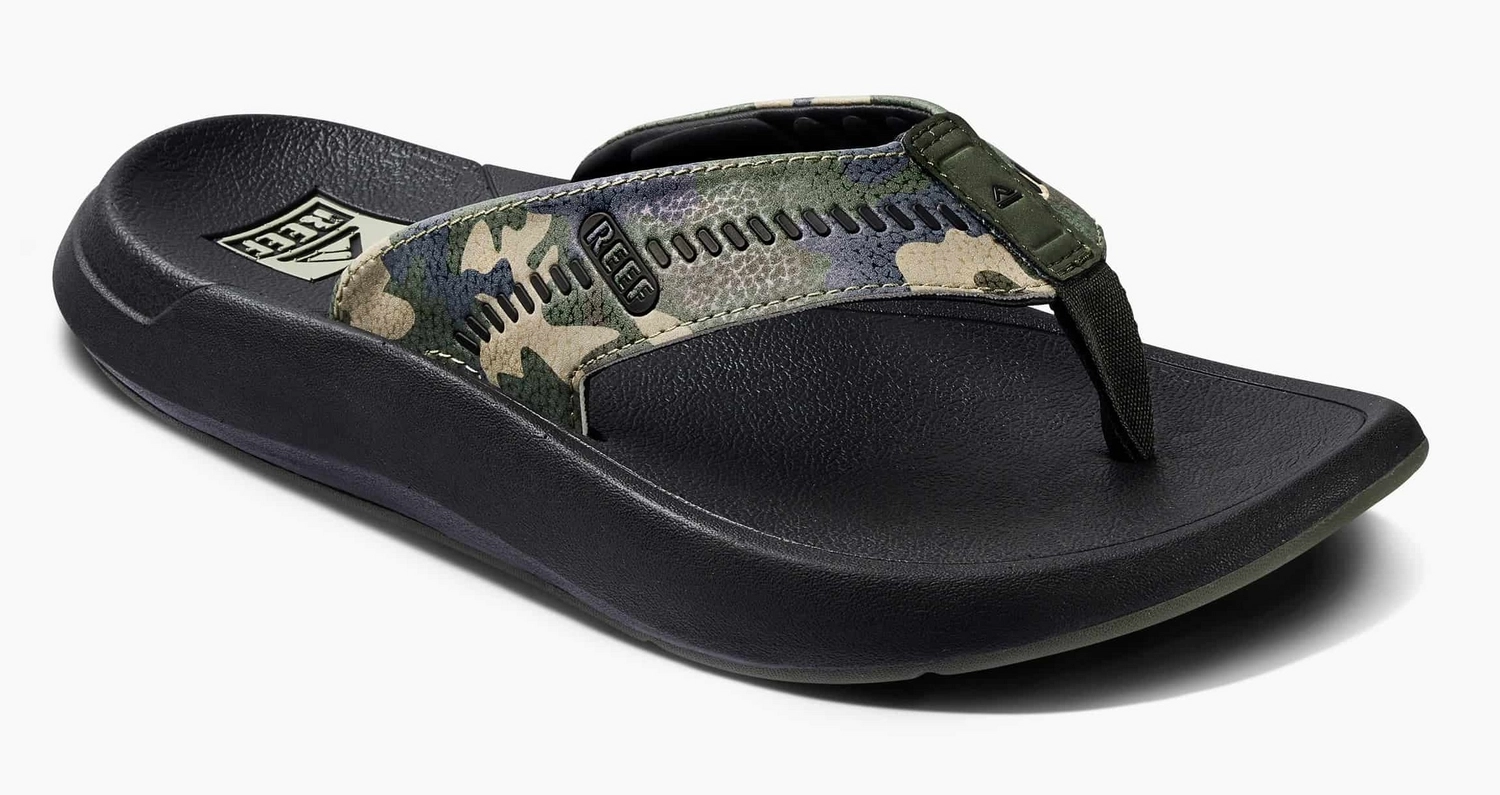 Slipper Reef Men Swellsole Cruiser Camo Grey 3 Slipper Reef Men Swellsole Cruiser Camo Grey