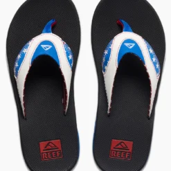 Slipper Reef Men Fanning Black -Hanwag Winkel cj3381t
